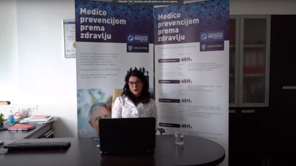 Online edukacija u sklopu projekta “Medico prevencijom prema zdravlju”